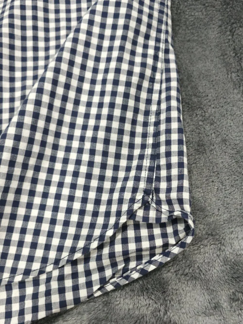 Banana Republic Men's XL Slim Fit Cotton Shirt Blue White Long Sleeve